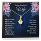 To My Wife - Alluring Beauty Necklace