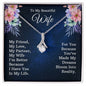 To My Wife - Alluring Beauty Necklace