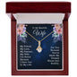 To My Wife - Alluring Beauty Necklace
