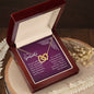 To My Wife - Interlocking Hearts Necklace